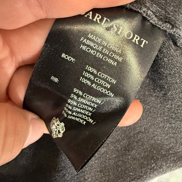 NWT Darc Sport Oni Fire Grunge Cut-Off Tee, Black, Large - Picture 5 of 5